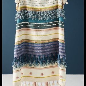 Anthropologie All Roads “Yucca” throw blanket